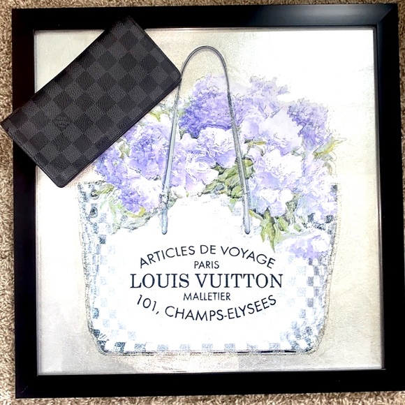 Louis Vuitton Brazza Damier Graphite Long Bifold Wallet - Authentic - Picture 10 of 15